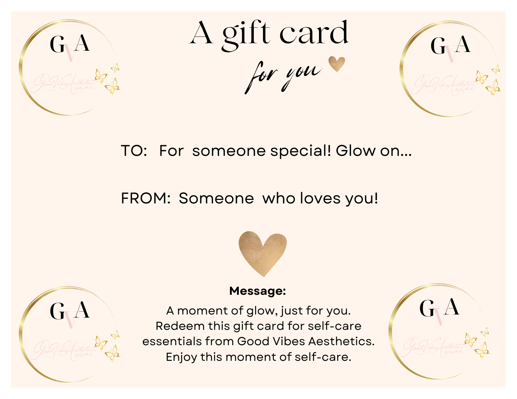 The Gift of Good Vibes (Gift Card)